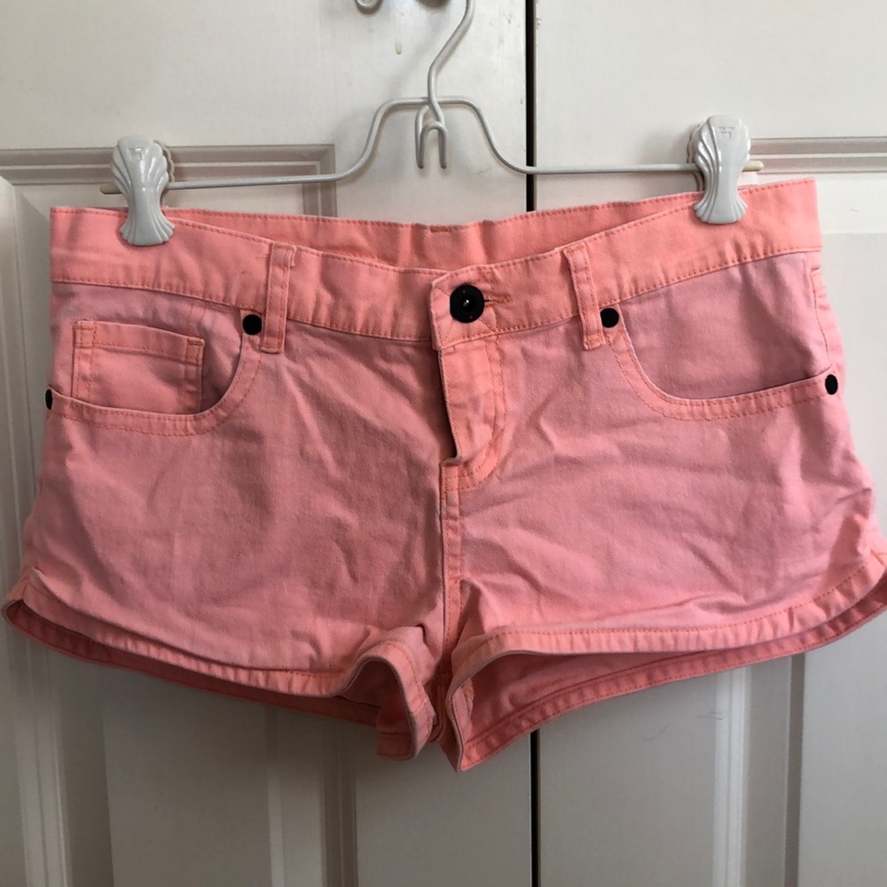 Pink shorts
